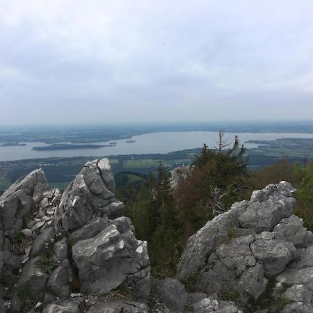 Ferienwohnung In Marquartstein Mit Bergblick Exteriör bild