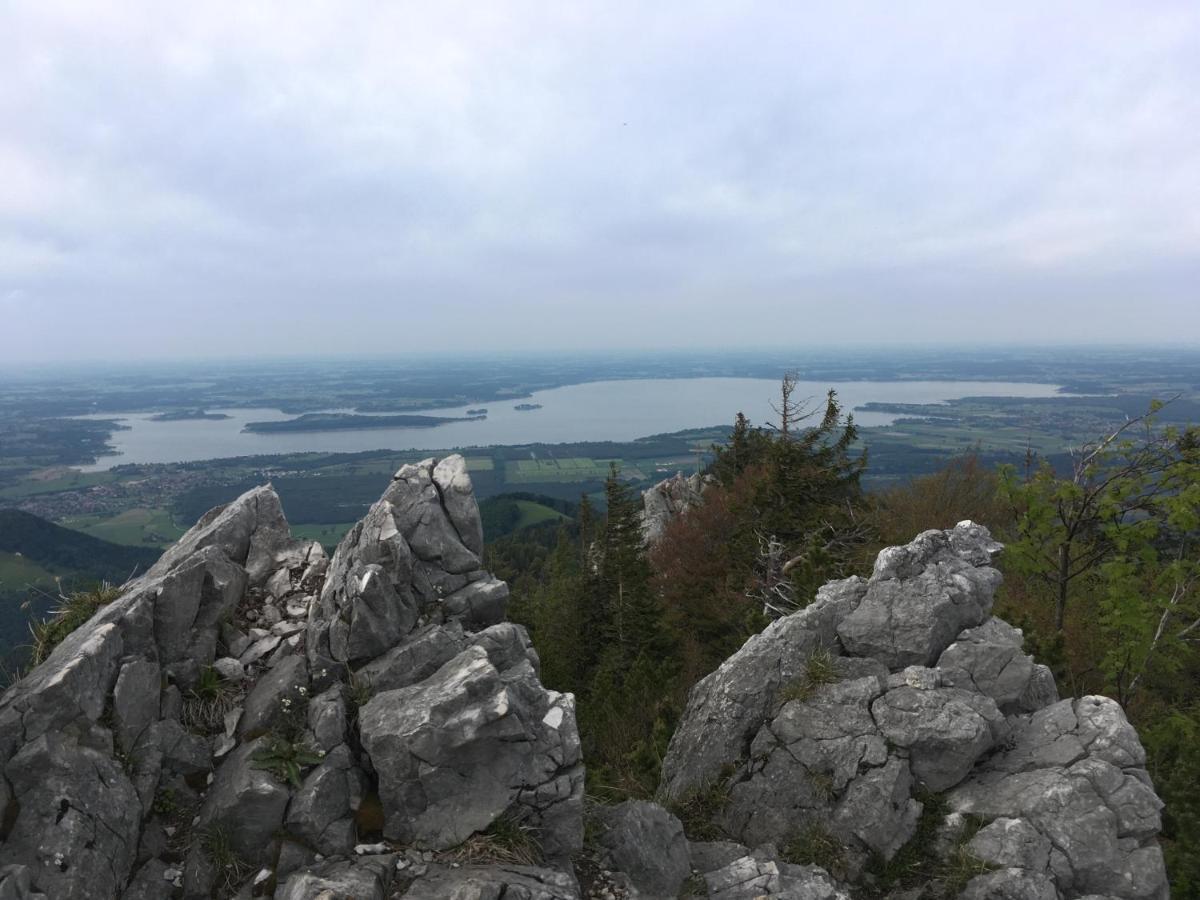 Ferienwohnung In Marquartstein Mit Bergblick Exteriör bild