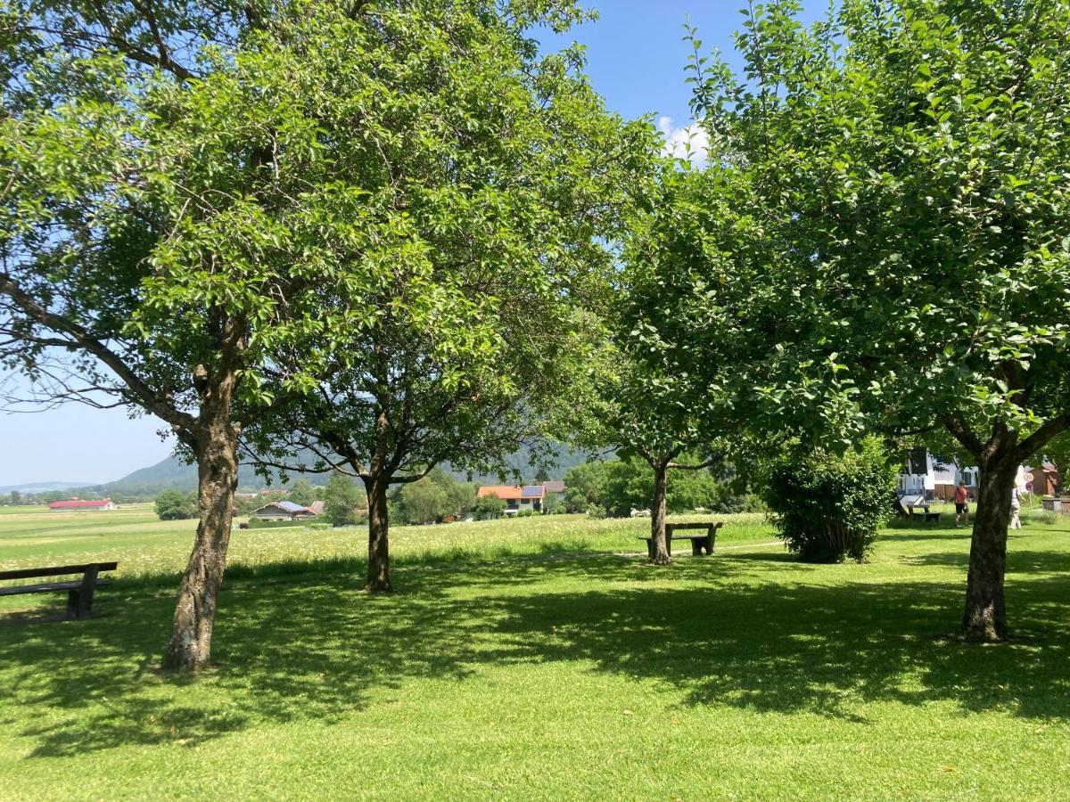 Ferienwohnung In Marquartstein Mit Bergblick Exteriör bild