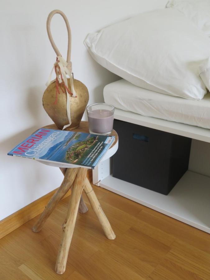 Ferienwohnung In Marquartstein Mit Bergblick Exteriör bild